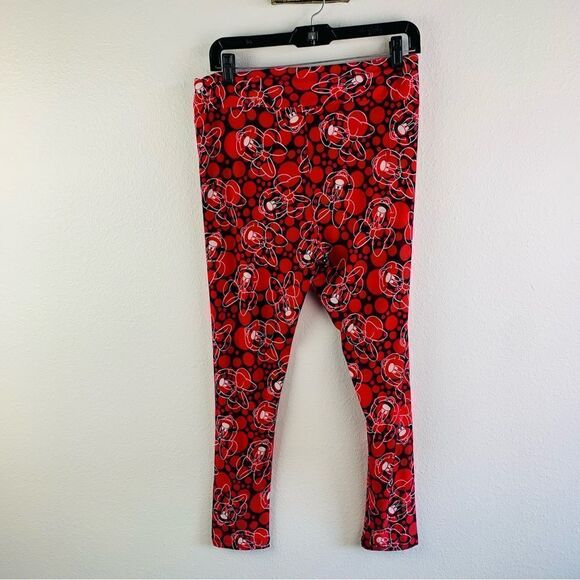 Lularoe Tall and Curvy Minnie Mouse Leggings - Picture 4 of 4
